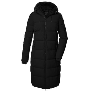 Killtec Wintermantel KOW 56 QLTD mit Kapuze (atmungsaktiv, winddicht, wasserabweisend) schwarz Damen